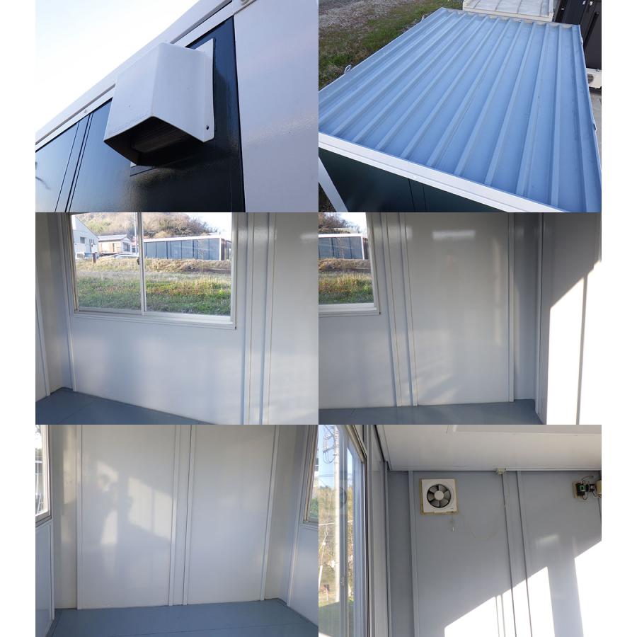 3.4m 2.4坪 ユニットハウス 中古 4.9畳 8.1平米 中古プレハブ 3.4m 2.4坪 ユニットハウス 中古 4.9畳 8.1平米 中古プレハブ