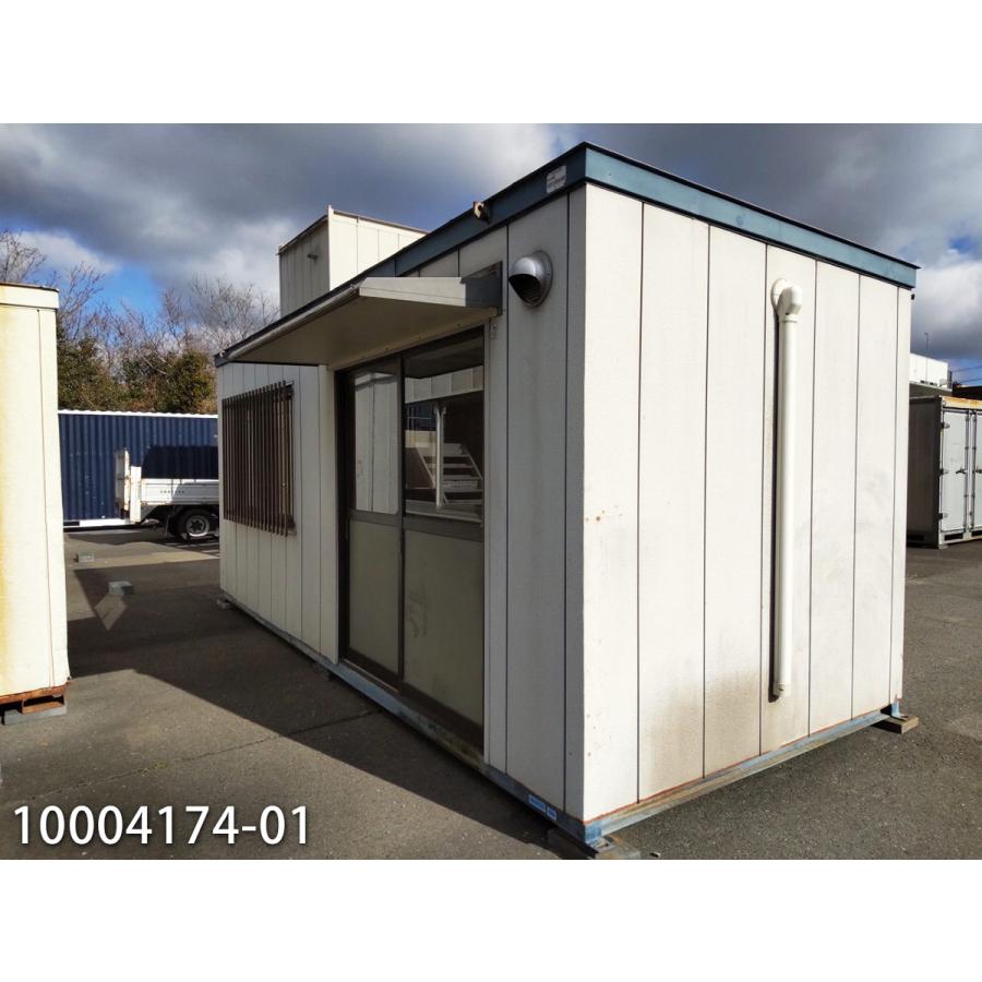 2.9坪中古ユニットハウス（5.8帖） 楽天市場】【10004593-08】【中古】中古ユニットハウス 5.7m 2連棟