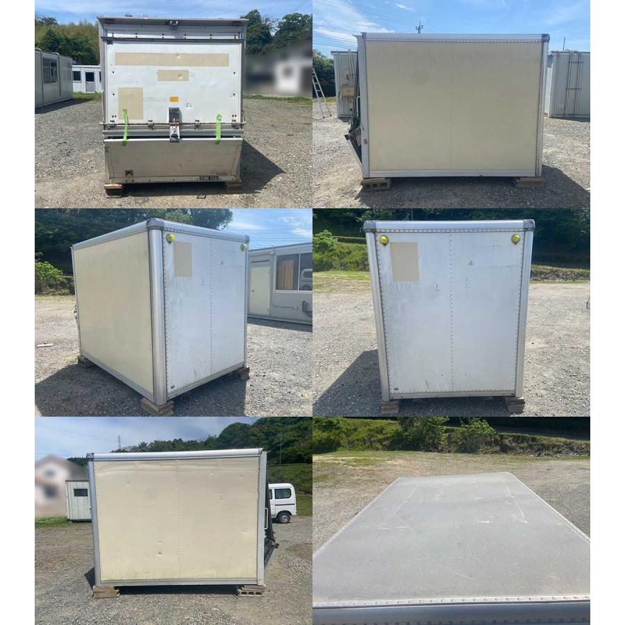 冷蔵冷凍 ボデー中型 箱 コンテナ 物置 DIY 倉庫 トラックコンテナ ガレージ（No.36994） 冷蔵冷凍 ボデー中型 箱 コンテナ 物置 DIY 倉庫 トラックコンテナ