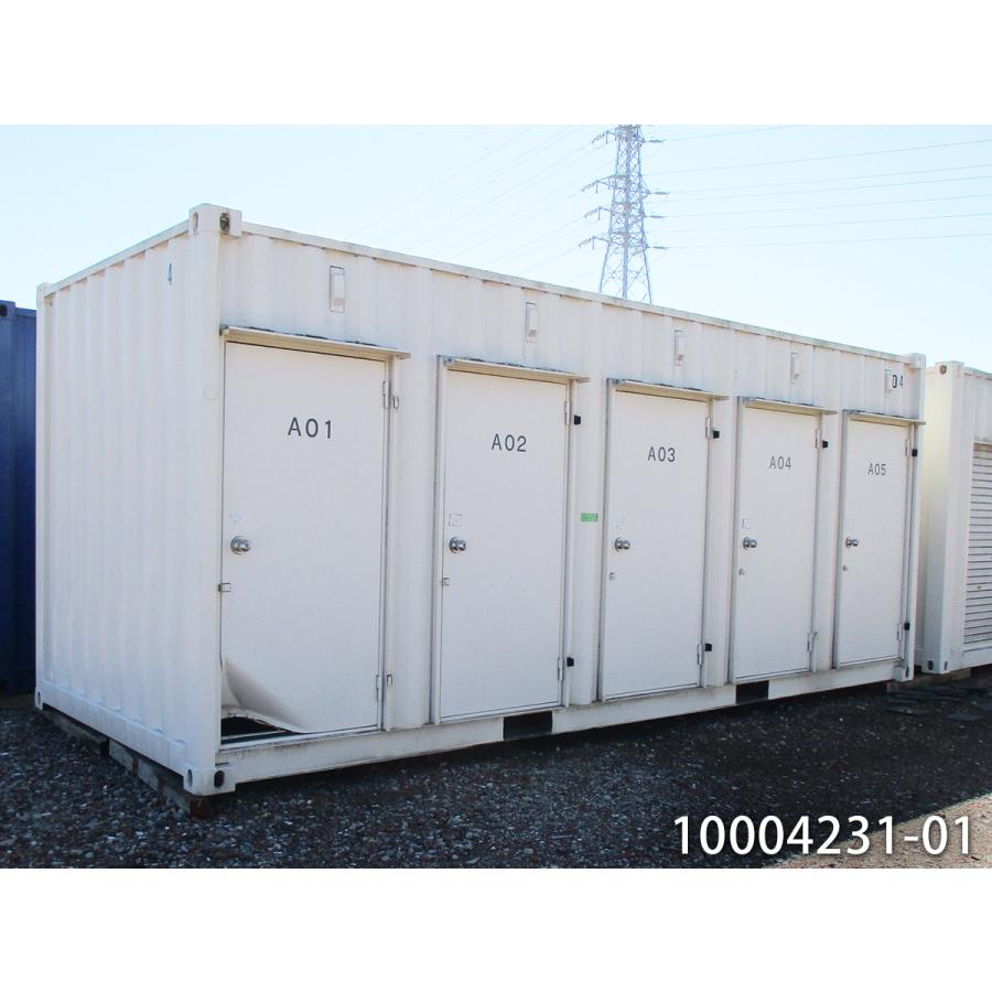 20ft コンテナ 5ドア 中古 4.4坪 8.9畳 14.7平米 中古ユニットハウス