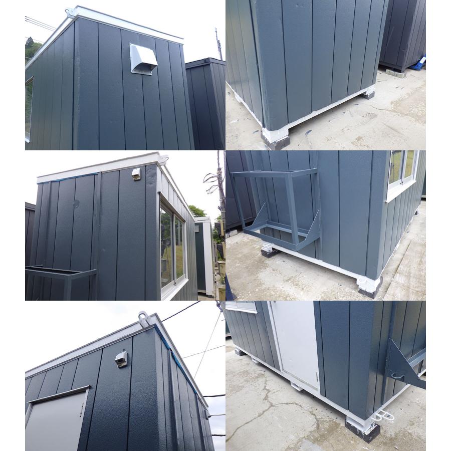 3.6m 2坪 ユニットハウス 中古 4畳 6.6平米 中古プレハブ 中古コンテナ