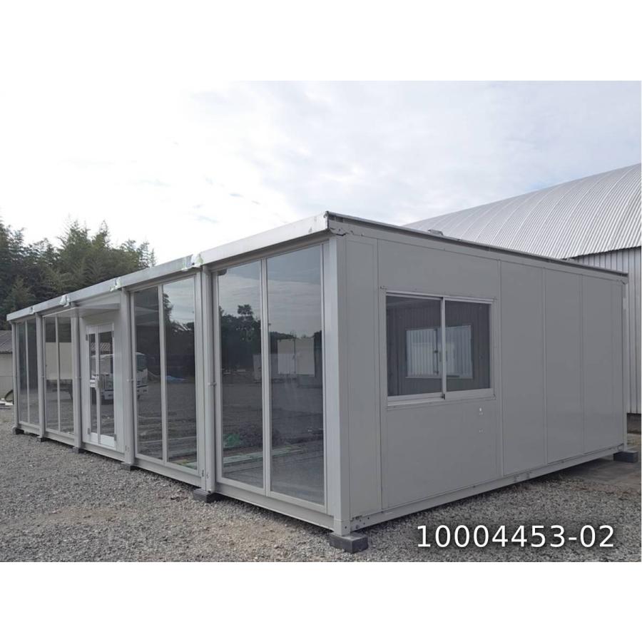 中古】三協フロンテア5.7m 5連棟ユニット ハウス 20.3坪 40.5畳 67平米