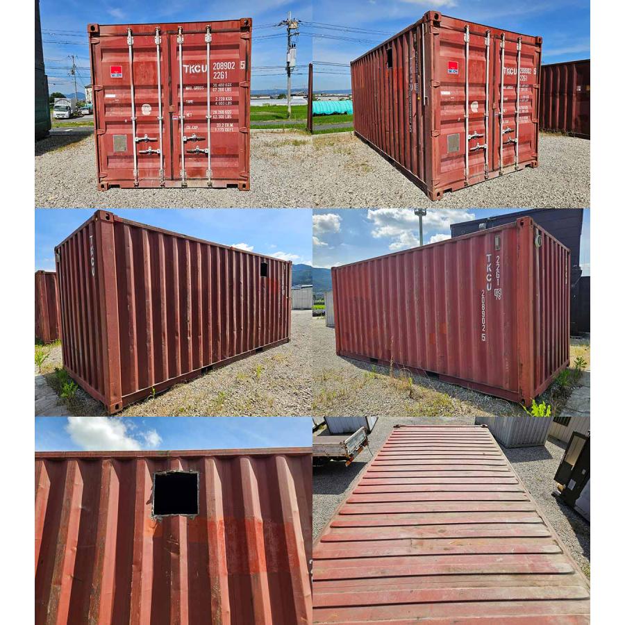 20ftコンテナ 中古 4.4坪 8.9畳 14.7平米 中古プレハブ コンテナハウス 