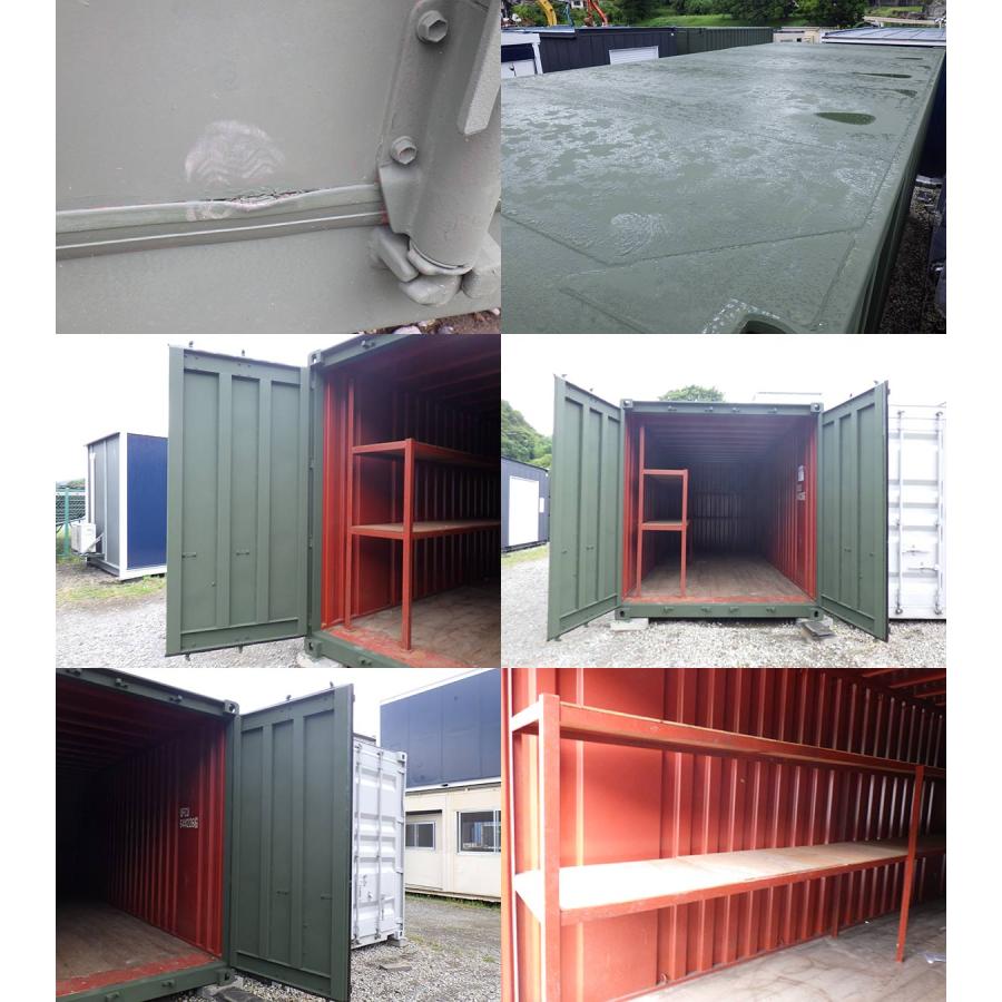 20ftコンテナ 中古 4.4坪 8.9畳 14.7平米 中古プレハブ 中古コンテナ