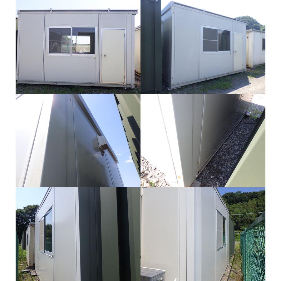 2.9坪中古ユニットハウス（5.8帖） 4.1m 2.9坪 ユニットハウス 中古 5.8畳 9.7平米 中古プレハブ 中古