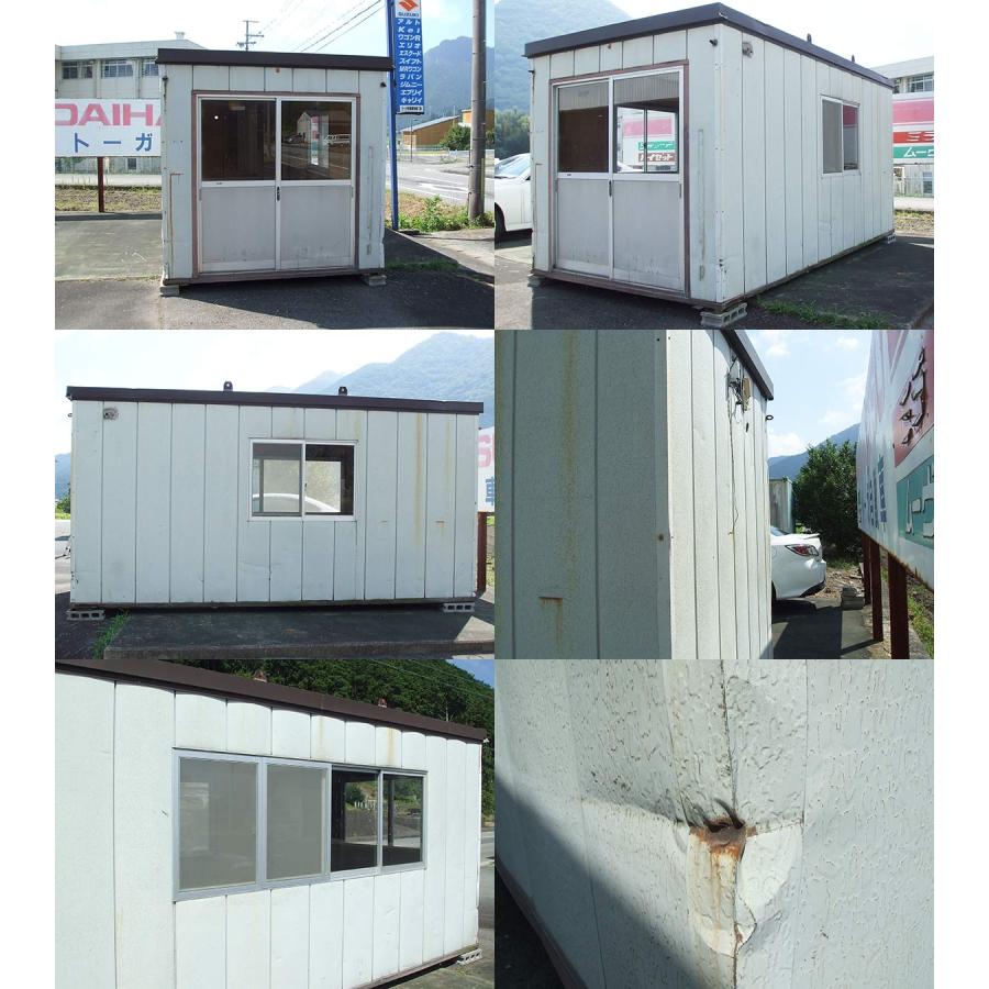 4.7m 3.4坪 ユニットハウス 中古 6.8畳 11.2平米 中古プレハブ 4.7m 3.4坪 ユニットハウス 中古 6.8畳 11.2平米 中古プレハブ
