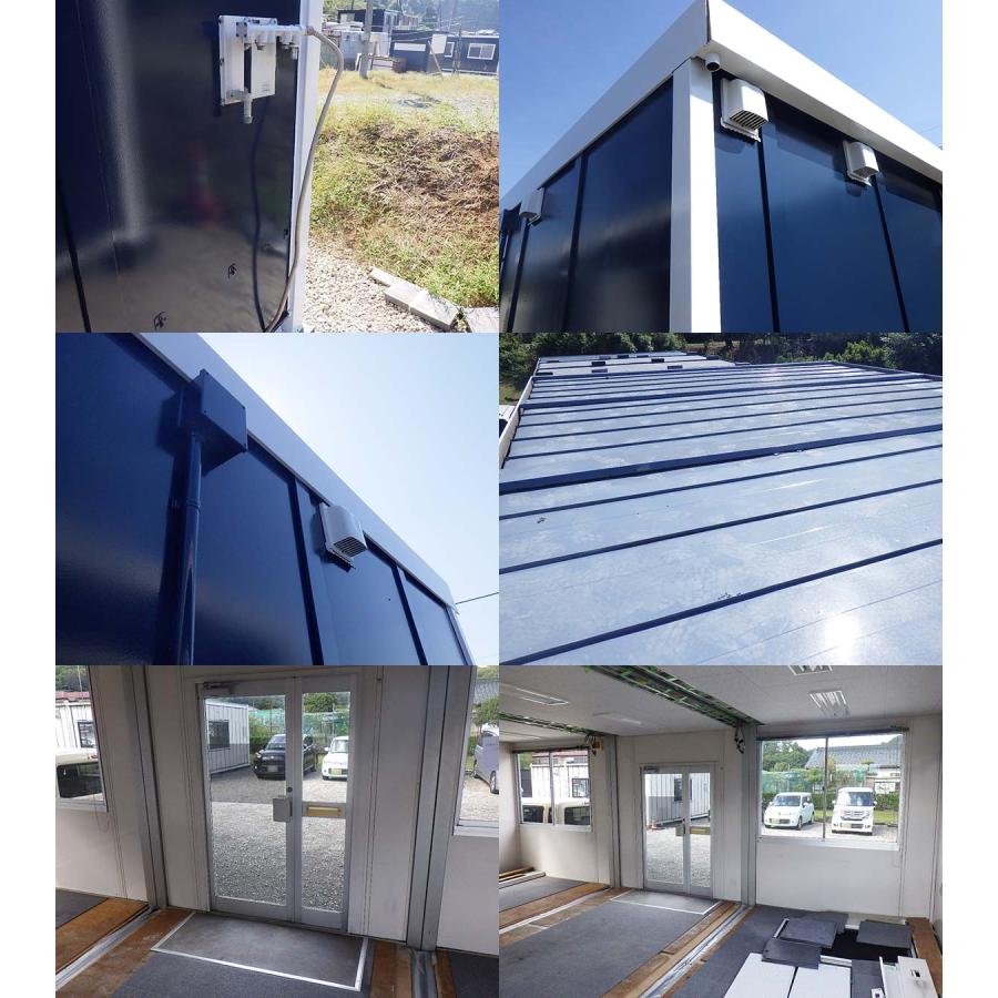 三協フロンテア トイレ・シンク付 5.6m 11.5坪 3連棟 ユニットハウス