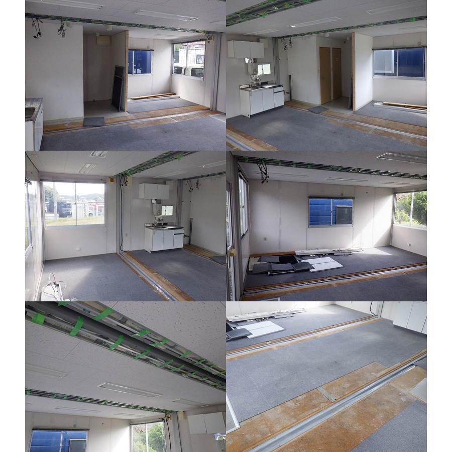 三協フロンテア トイレ・シンク付 5.6m 11.5坪 3連棟 ユニットハウス