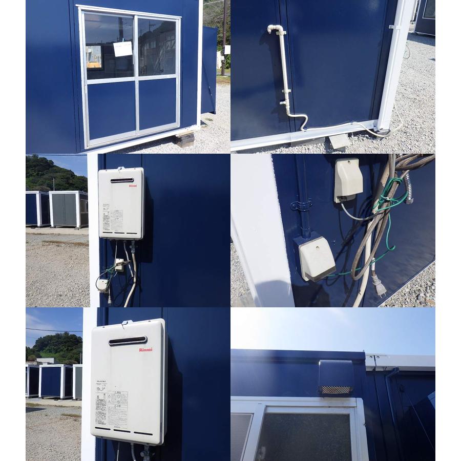 スパーハウス 出窓付き エヤコン付録 長さ5m幅2，7m 8畳タイプ