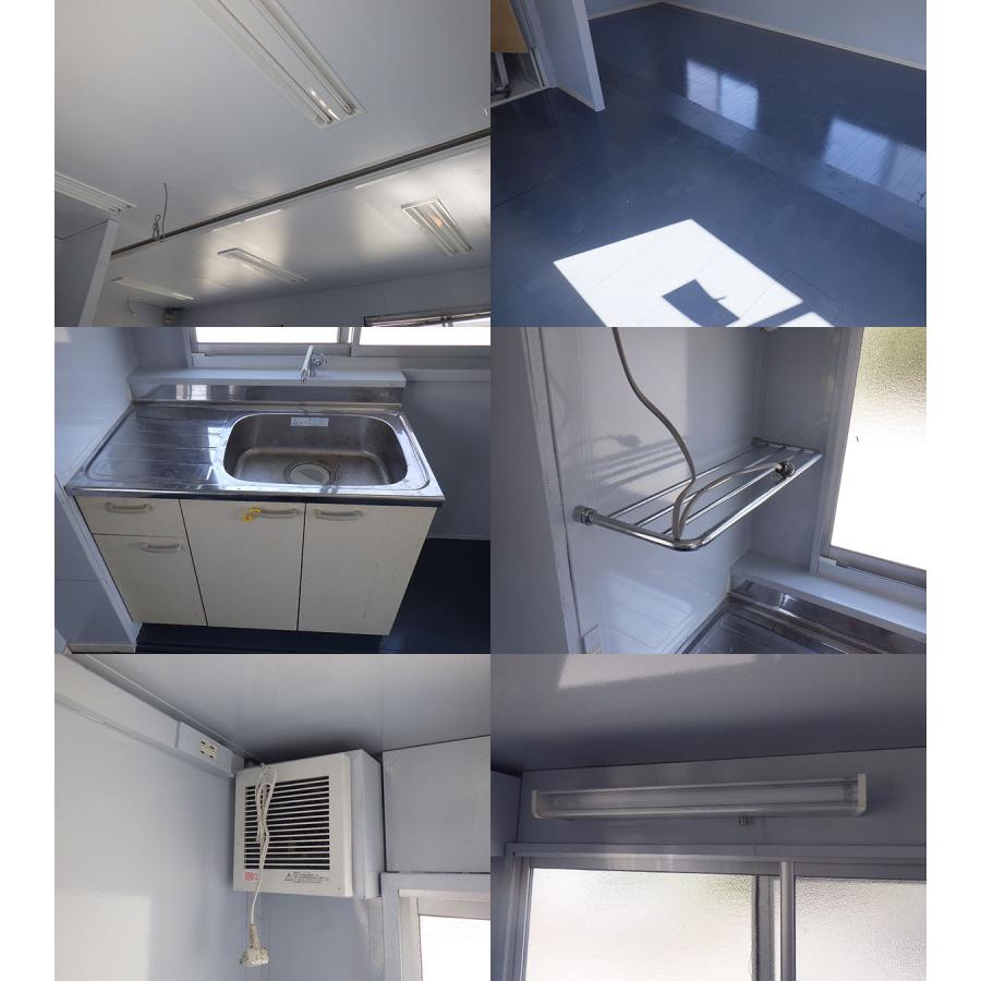 スパーハウス 出窓付き エヤコン付録 長さ5m幅2，7m 8畳タイプ