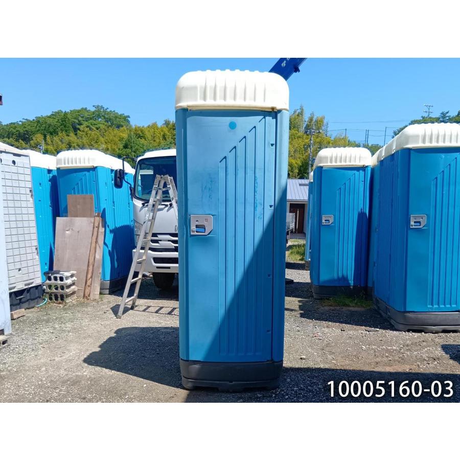 ポータブルトイレ 中古品 1.6m 仮設トイレ 和式タイプ 汲取り式 中古 0.4坪 0.8畳 1.3平米