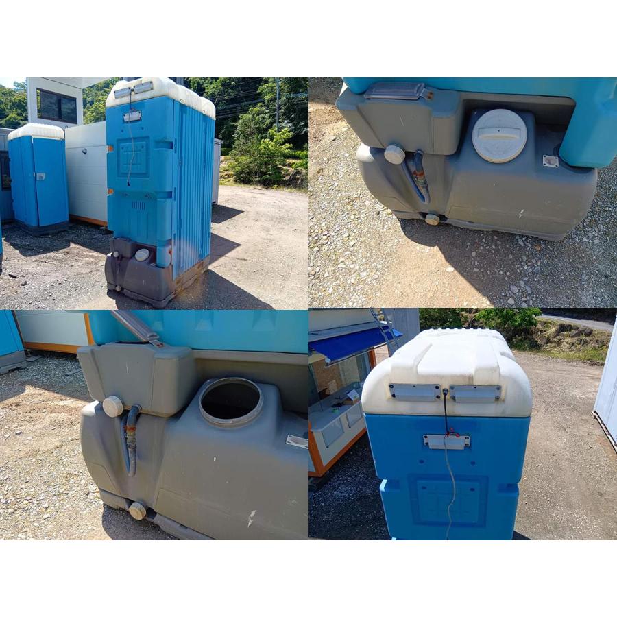 ポータブルトイレ 中古品 楽天市場】【中古】日野興業 仮設トイレ 和式タイプ 汲取り式 0.4m 0.8