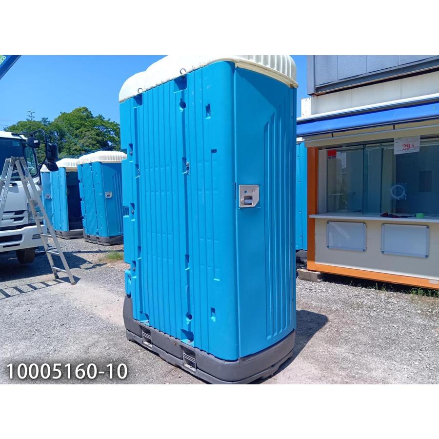 1.6m 仮設トイレ 和式タイプ 汲取り式 中古 0.4坪 0.8畳 1.3平米 