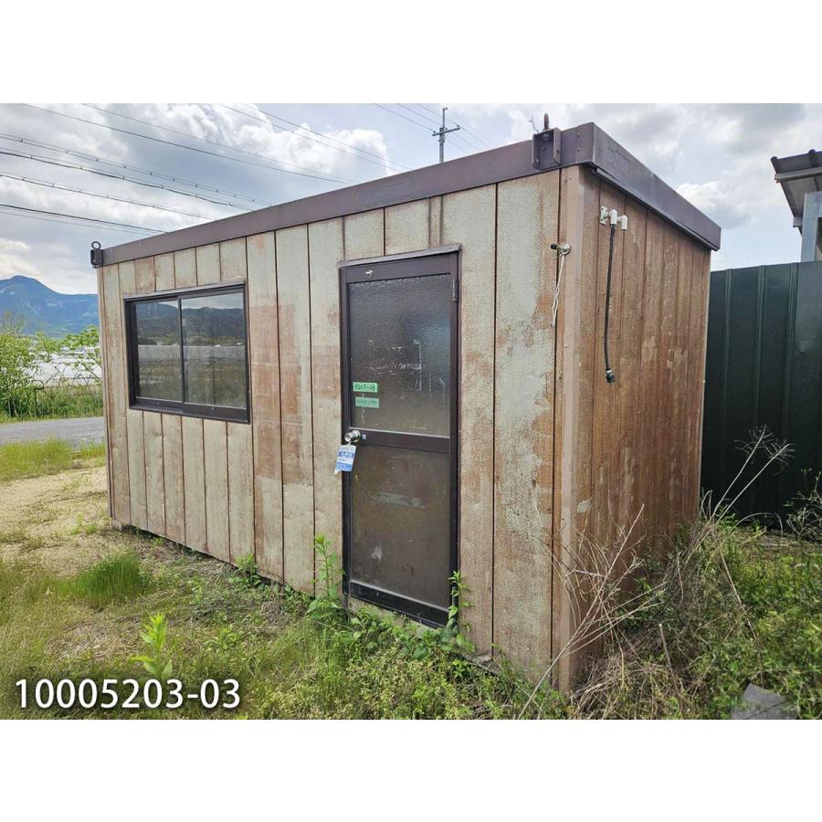 4.5m 3坪 ユニットハウス 中古 6畳 9.9平米 休憩所 簡易ハウス 