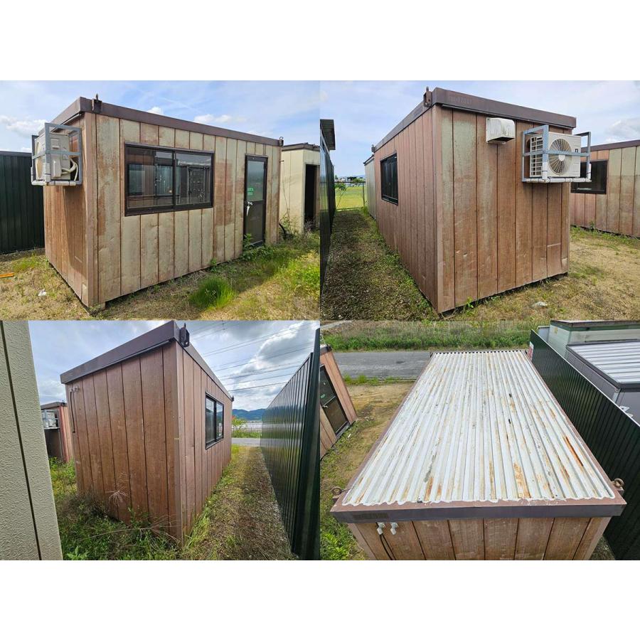 4.5m 3坪 ユニットハウス 中古 6畳 9.9平米 休憩所 簡易ハウス 