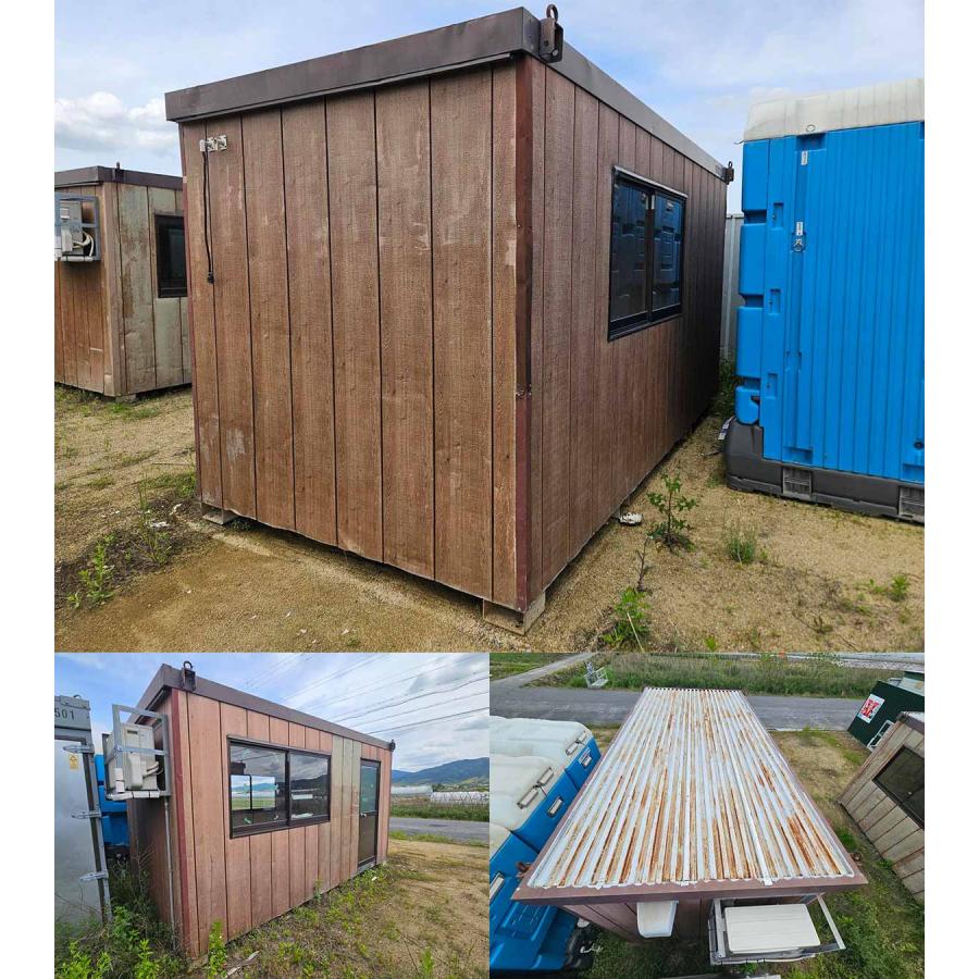 4.5m 3坪 ユニットハウス 中古 6畳 9.9平米 休憩所 簡易ハウス 