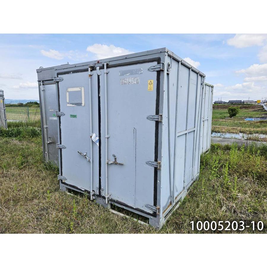 2mコンテナ 中古 1.2坪 2.4畳 4平米 休憩所 簡易ハウス プレハブ小屋