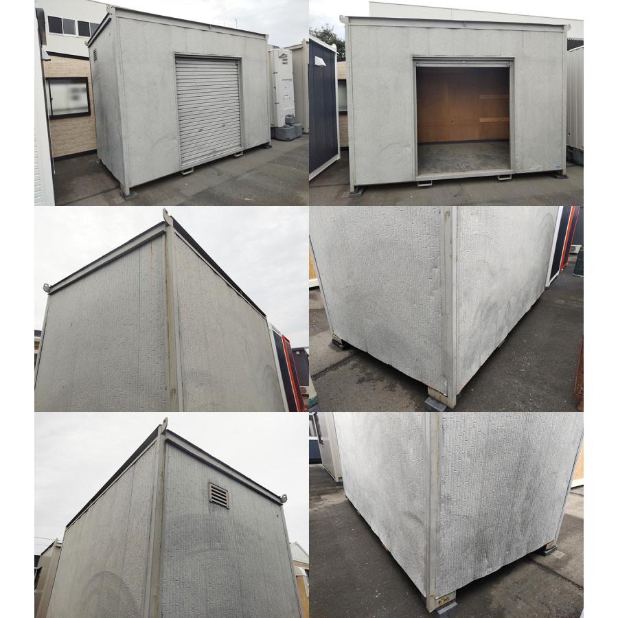 3.5m 2.1坪 シャッター付 ユニットハウス 中古 4.3畳 7.1平米 中古 