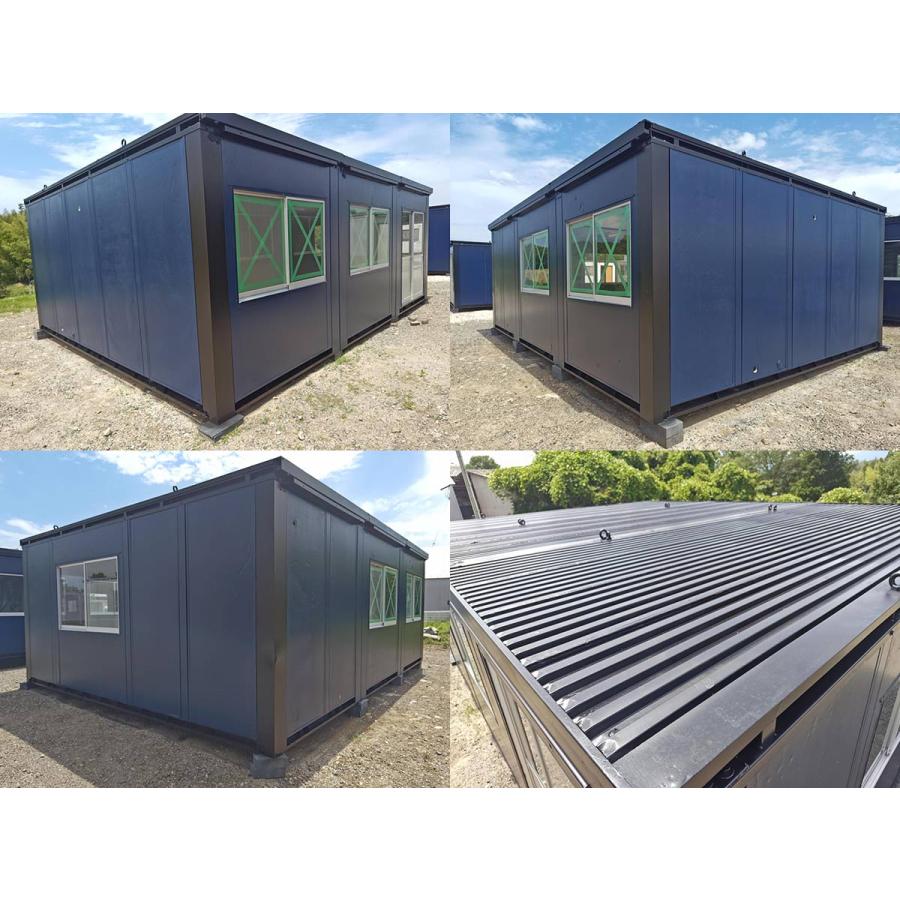 三協フロンテア 5.4m 11.8坪 3連棟 ユニットハウス 中古 23.5畳 38.9