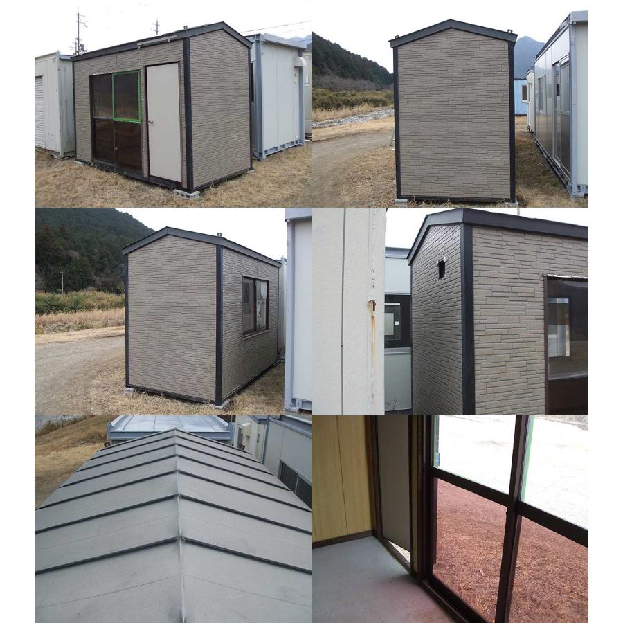 3.6坪中古ユニットハウス 3.6m 2坪 三角屋根ユニットハウス 中古 3.9畳 6.5平米 タイニーハウス