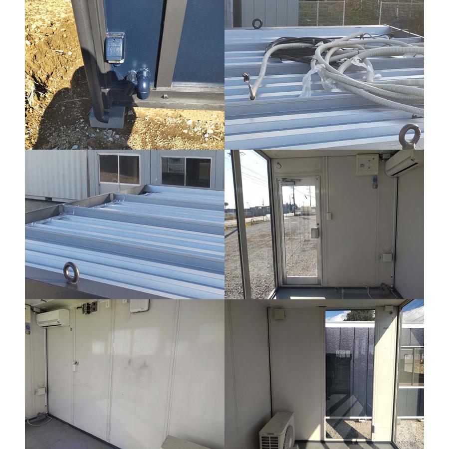 3.7m 2.5坪 ユニットハウス 中古 5畳 8.3平米 中古プレハブ 3.7m 2.5坪 ユニットハウス 中古 5畳 8.3平米 中古プレハブ