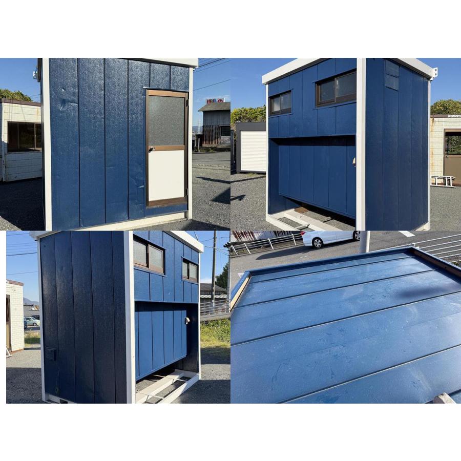 2.4m 1.3坪 ユニットハウス 中古 2.6畳 4.2平米 スーパーハウス 休憩所