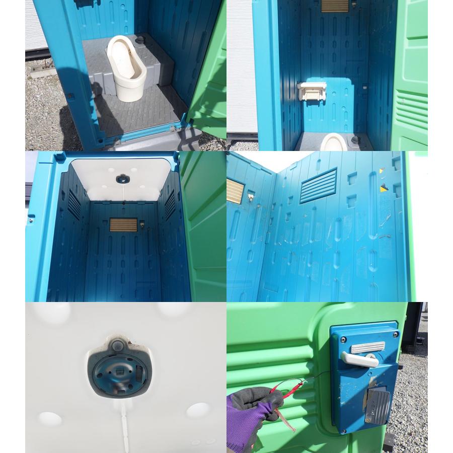 残りわずか。仮設トイレ 中古 シート付き