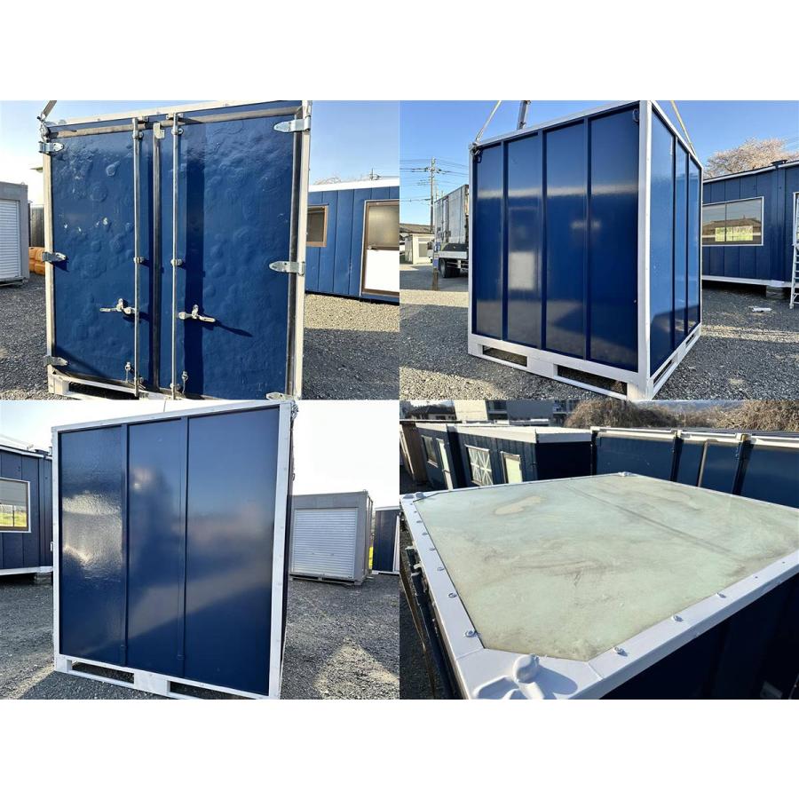 1坪コンテナ 中古 1.2坪 2.4畳 4平米 コンテナハウス 休憩所 簡易 