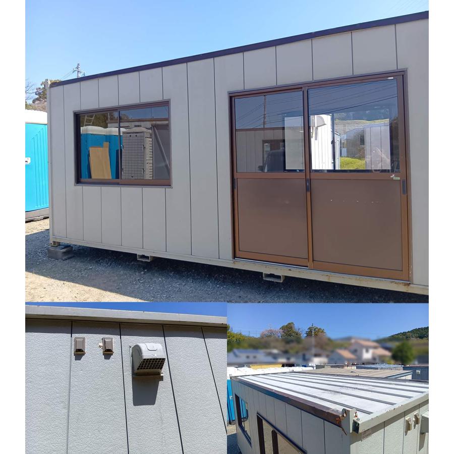 5.4m 3.8坪 ユニットハウス 中古 7.5畳 12.4平米 スーパーハウス 休憩