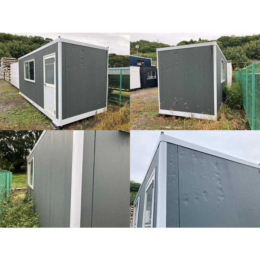 軽量鉄骨プレハブハウス　約3.5坪(7.5畳) 拡張可能なプレハブ ホーム デラックス |パックプレハブ