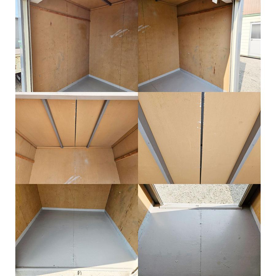 2m 1.2坪 コンテナ 中古 2.4畳 4平米 休憩所 簡易ハウス プレハブ小屋 