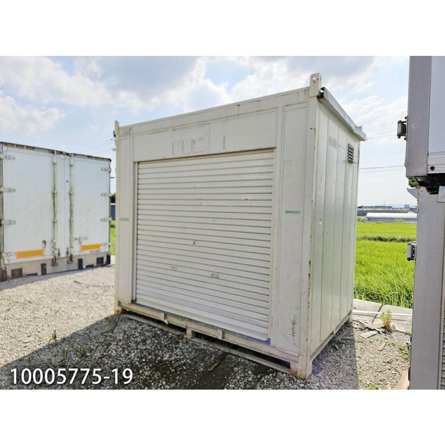 シャッター式コンテナ倉庫　物置などに！ 中古【倉庫・物置】【限定1棟！】4.5坪中古シャッター付コンテナ倉庫