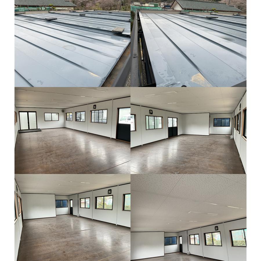 ナガワ 5.5m 20坪 5連棟 ユニットハウス 中古 39.9畳 66平米 スーパー
