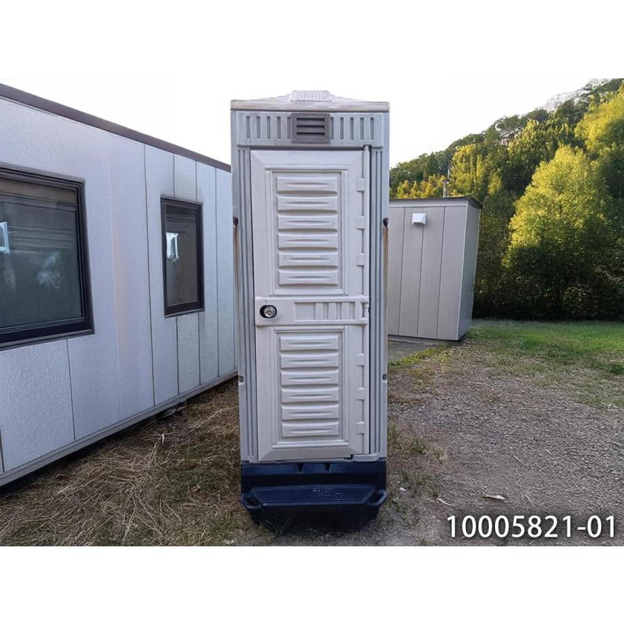 1.6m 仮設トイレ 中古 和式タイプ 汲み取り式 0.4坪 0.8畳 1.3平米