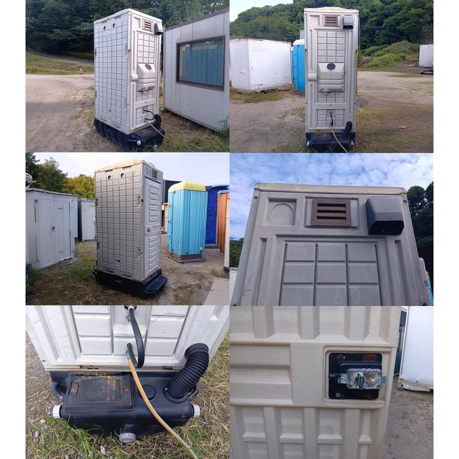 1.6m 仮設トイレ 中古 和式タイプ 汲み取り式 0.4坪 0.8畳 1.3平米