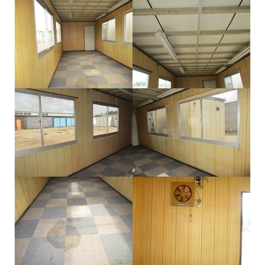 7.4m 5.7坪 ユニットハウス 中古 11.3畳 18.7平米 中古プレハブ 中古