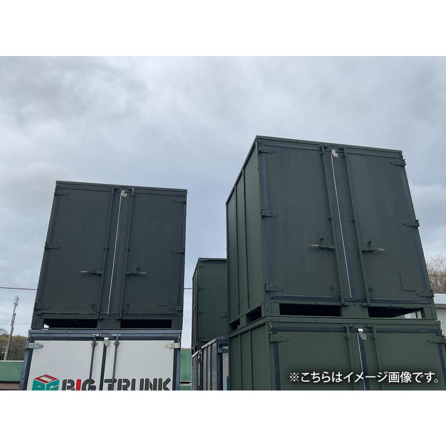 1坪コンテナ2棟セット 中古 1.2坪 2.4畳 4平米 中古コンテナ コンテナ