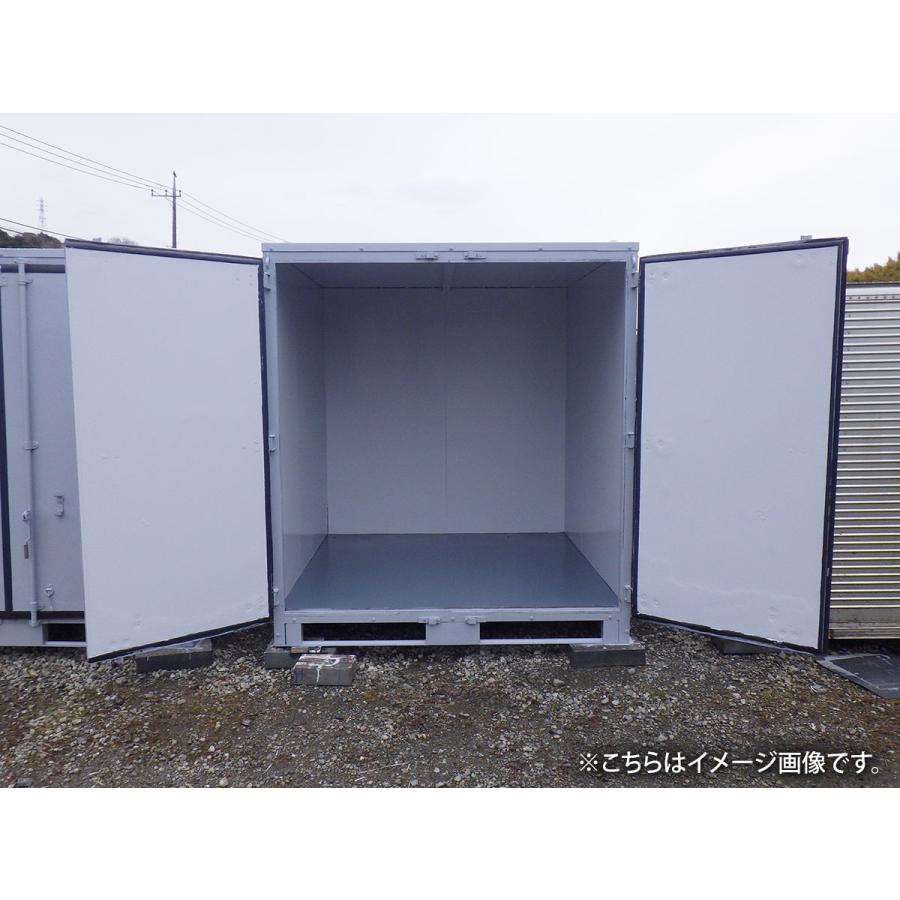 1坪コンテナ2棟セット 中古 1.2坪 2.4畳 4平米 中古コンテナ コンテナ