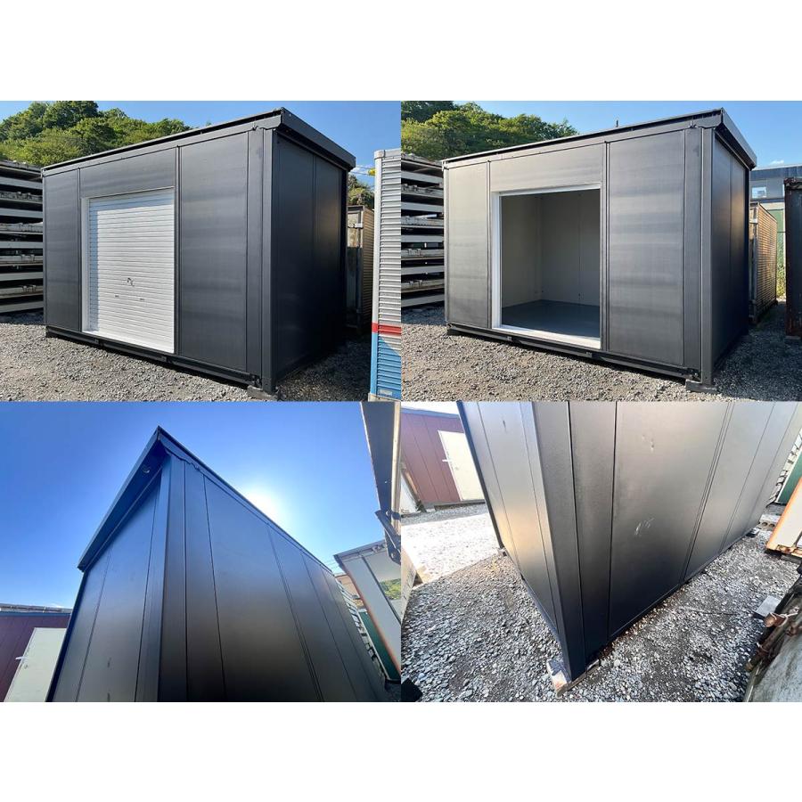 三協フロンテア 4.1m 2.9坪 ユニットハウス シャッター付き 中古 5.8畳