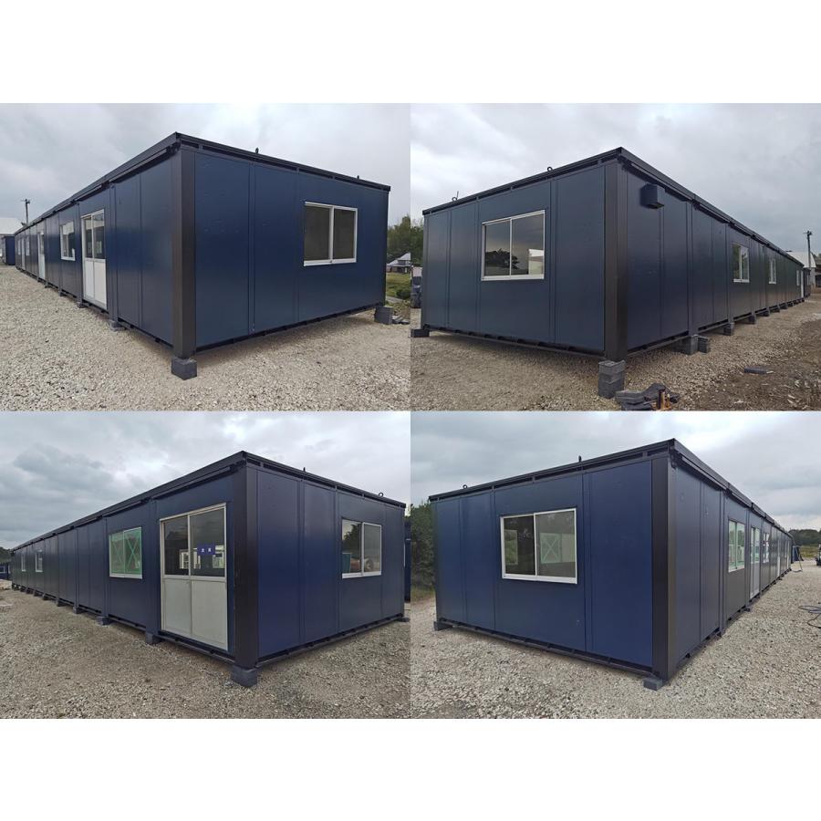 三協フロンテア 5.4m 39.2坪 10連棟 ユニットハウス 78.4畳 129.6平米