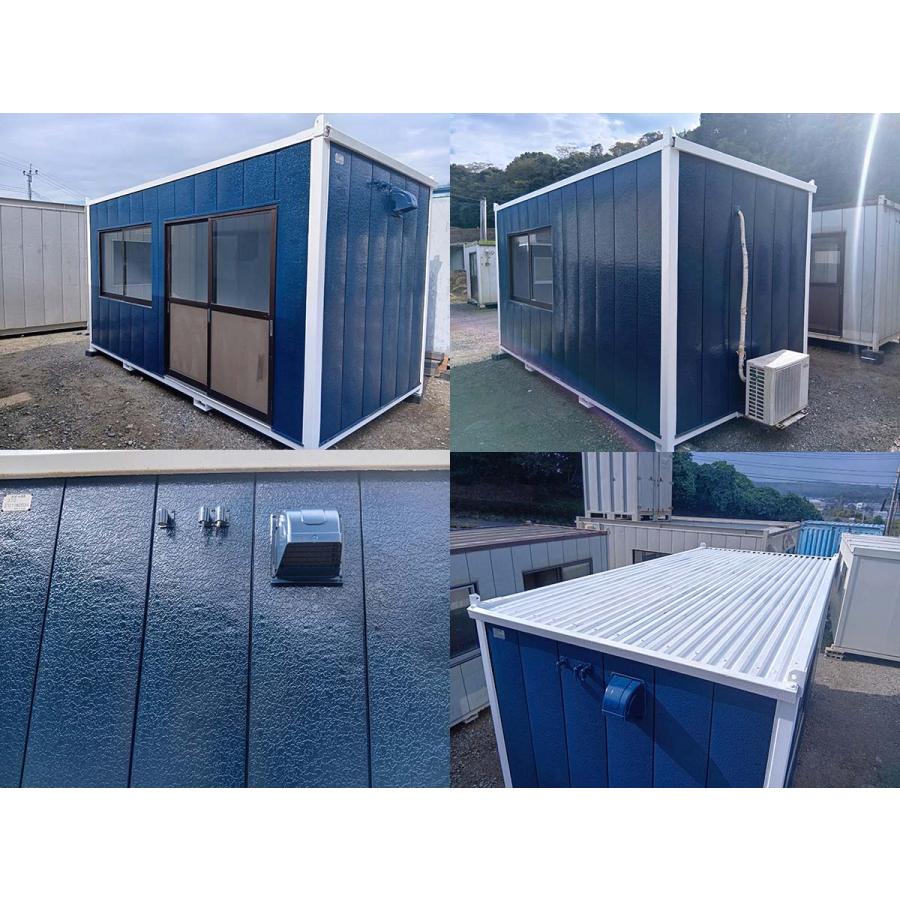 【取引中】プレハブ　倉庫　小屋 4.5m 3.1坪 ユニットハウス 中古 6.3畳 10.4平米 スーパーハウス 休憩