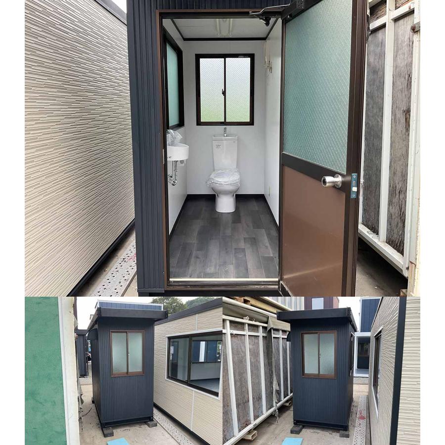 2.3m 0.9坪 トイレハウス 中古 1.8畳 2.9平米 休憩所 簡易ハウス
