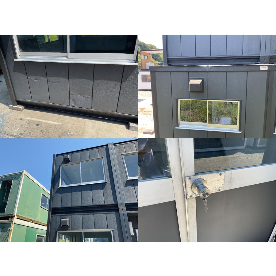 ナガワ 5.4m 7.8坪 2連棟 2階建てユニットハウス 中古 15.7畳 25.9