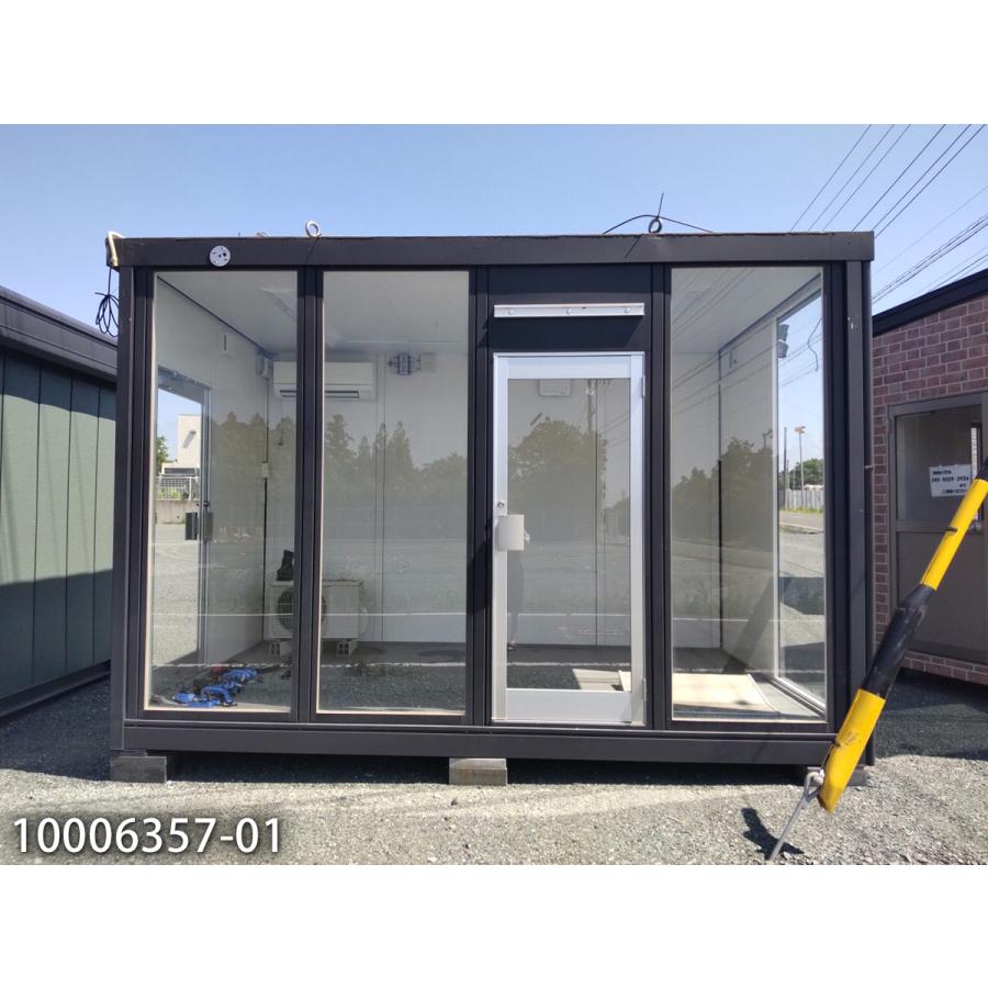 小屋　ミニハウス　プレハブ　事務所　ユニットハウス 楽天市場】【中古】1.8m ユニットハウス 1坪 2畳 3.4平米 タイニー