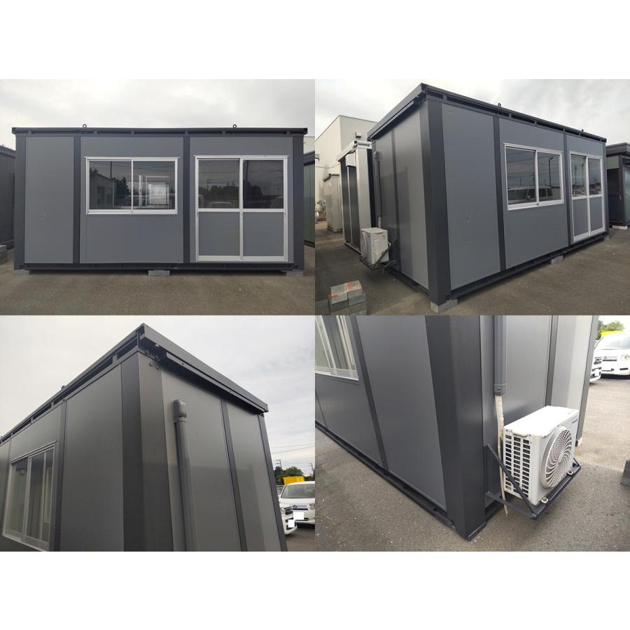 プレハブ、スーパーハウス、小屋 5.4m 3.8坪 ユニットハウス 中古 7.5畳 12.4平米 スーパーハウス 休憩
