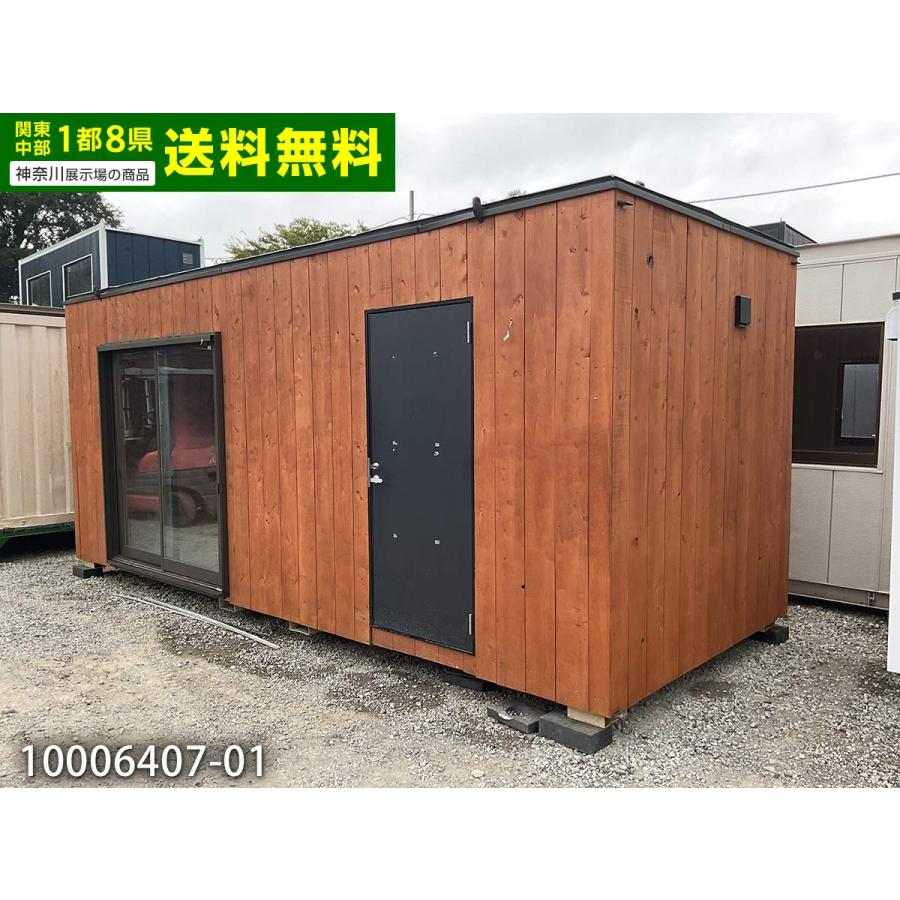 Mサイズ　小屋 多目的 趣味部屋 作業部屋 小店舗 プレハブ コンテナ タイニーハウス 子供部屋 別荘 非常用 休憩所　セレクトショップ 楽天市場】【中古】3.6m ユニットハウス 2坪 4.1畳 6.7平米 タイニー