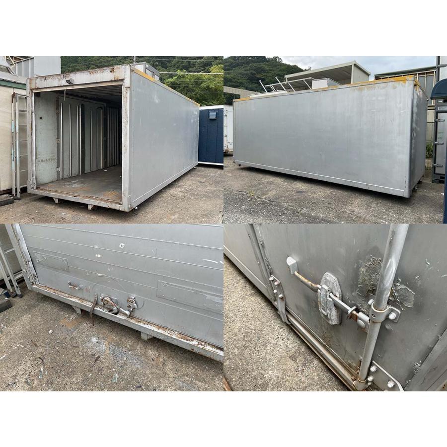 6.2m トラックコンテナ 中古 4.3坪 8.6畳 14.2平米 中古コンテナ