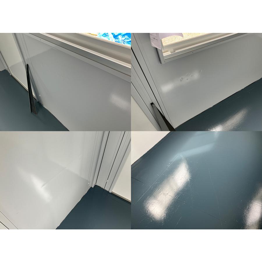 【在庫品】三協フロンテア製★単体4坪ハウス★ストーングレー 三協フロンテア 4.1m 2.9坪 簡易基礎付きユニットハウス 中古 5.9畳