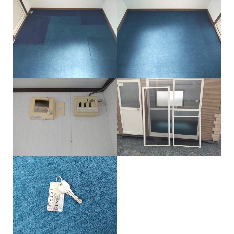 3.7m 2.5坪 ユニットハウス 中古 5畳 8.2平米 スーパーハウス 休憩所