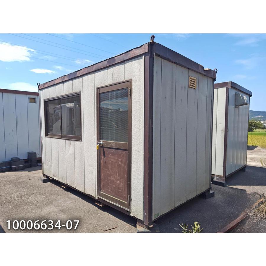 3.7m 2.2坪 ユニットハウス 中古 4.5畳 7.4平米 休憩所 簡易ハウス